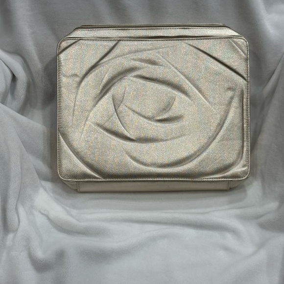 Lancome Accessories - Lancome Gold Fabric with Logo